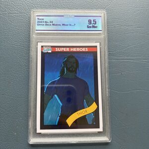 Thor 2023 Upper Deck Marvel What If..? 9.5 Mint Marvel Comics Super Heroes #24